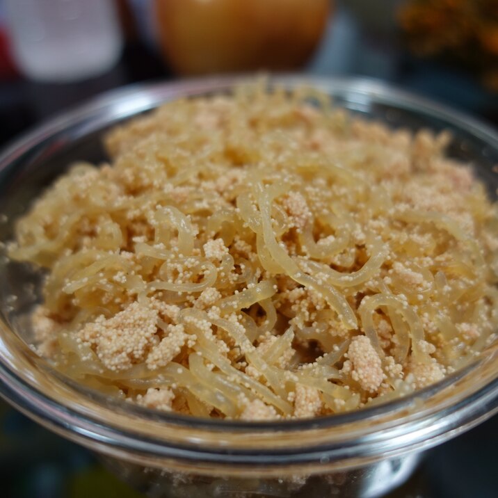 つきこんにゃくの子和え レシピ 作り方 By Jang Kanako 楽天レシピ